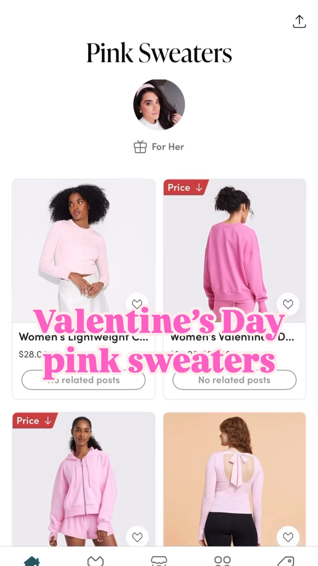 Pink sweaters 


#LTKFindsUnder50 #LTKSeasonal #LTKStyleTip