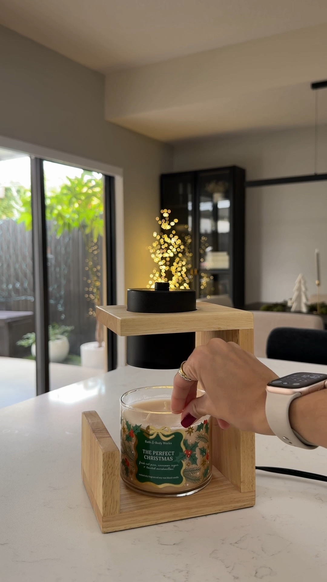 The most perfect organic modern candle warmer 😍 #amazonhome #amazonfind #amazon #organicmodern 

#LTKSeasonal #LTKGiftGuide #LTKHome