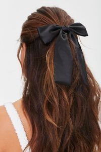 Satin Bow Hair Barrette | Forever 21 (US)