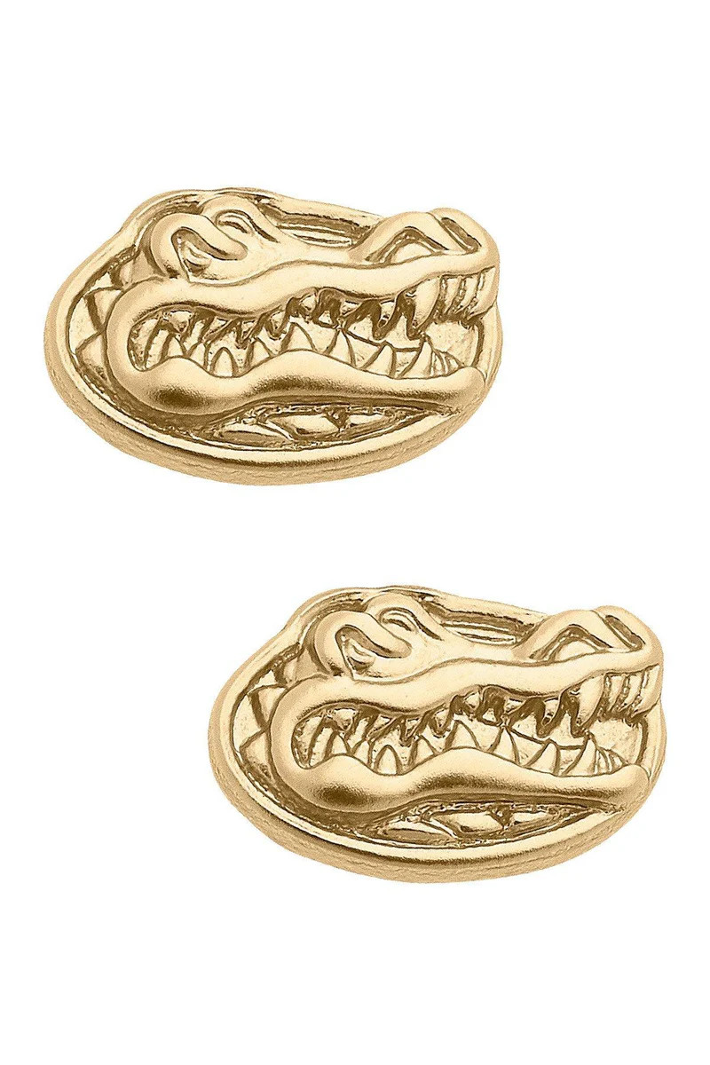 Florida Gators 24K Gold Plated Stud Earrings | CANVAS