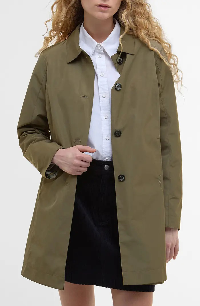 Barbour Babbity Reversible Waterproof Coat | Nordstrom | Nordstrom