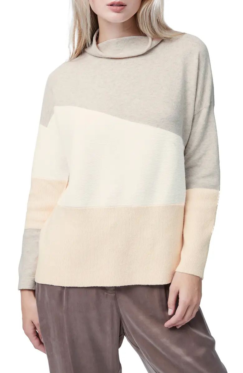 Sophia Funnel Neck Colorblock Sweater | Nordstrom