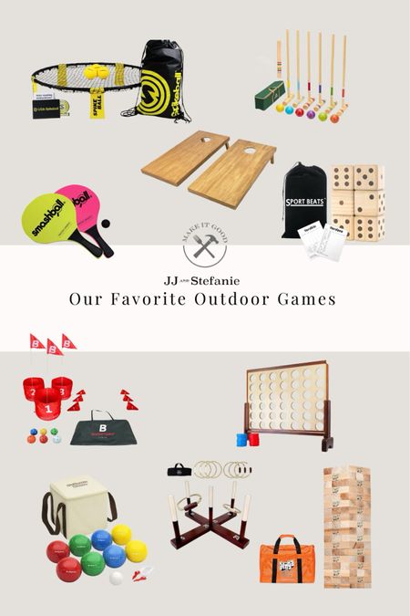 Summer is better in the grass! These are our favorite outdoor games. 

Family fun, great hostess gift and always a good idea at your summer BBQs! 

#LTKSeasonal #LTKHome