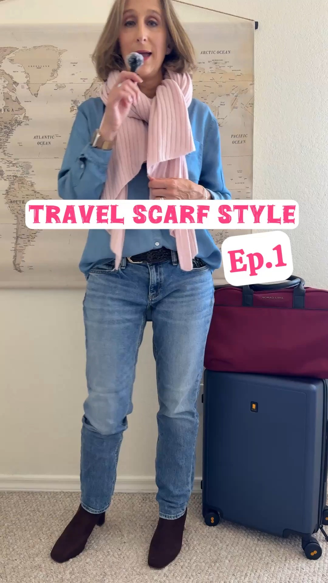 SIMPLE Cashmere scarf styling