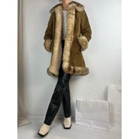 60S 70S ""Columbia' Rare Suede Leather Penny Lane Coat/Small | Etsy (US)