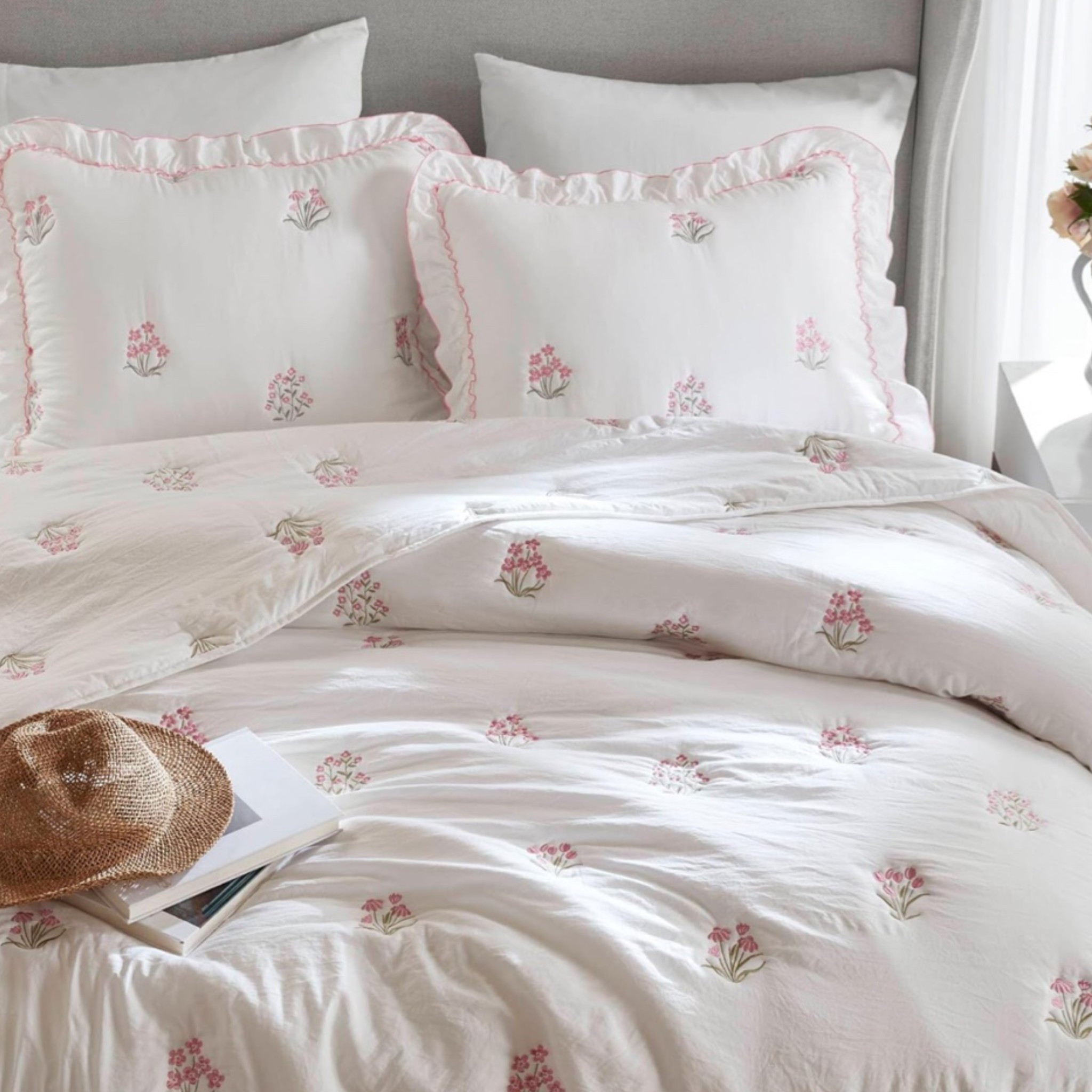 just came across the prettiest bedding for a girls room or dorm!! the ruffles are so cute!

#LTKSaleAlert #LTKHome #LTKdayinmylife