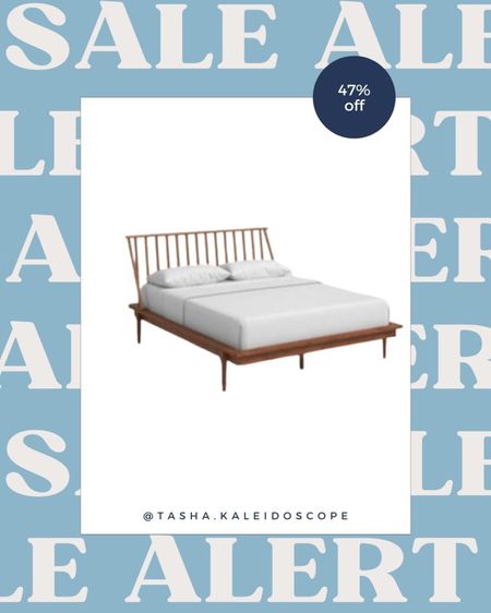 Great sale right now on Avery's bed. It's in stock and ready to ship. 

Spindle bed, modern spindle bed, teen bed, tween bed, wooden spindle bed, sale bed, platform bed 

#LTKsalealert #LTKhome #LTKFind