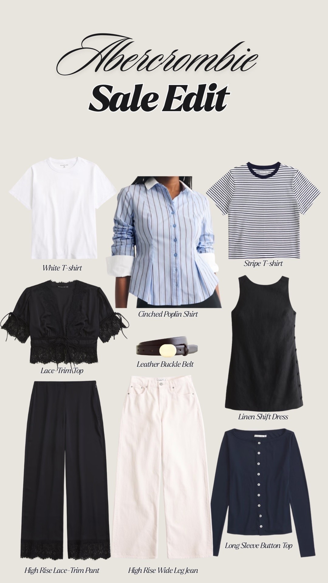Fave from the Abercrombie sale!

#LTKgrwm #LTKootd #LTKdayinmylife