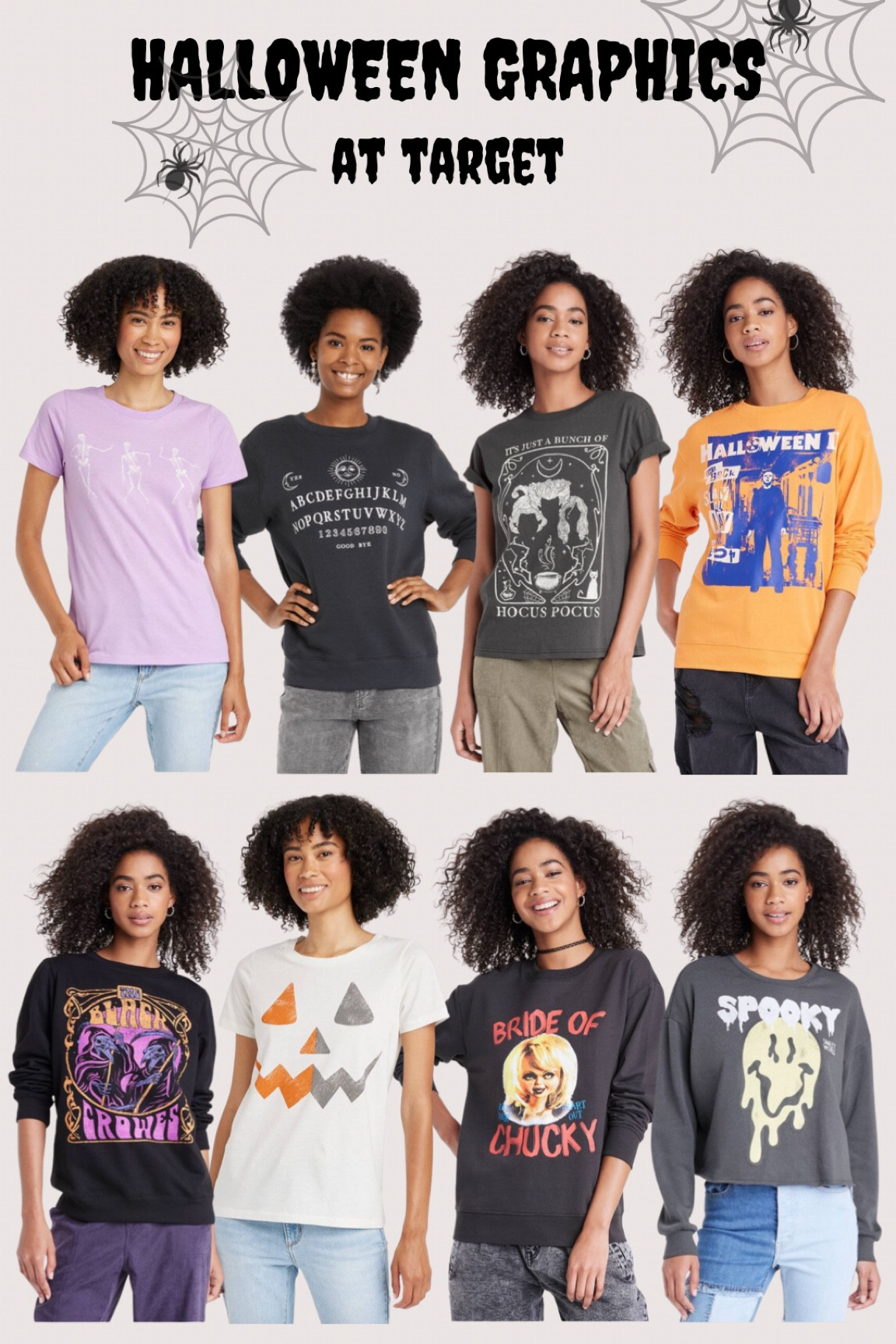 Target Halloween graphic tees and sweatshirts

#LTKSeasonal #LTKunder50 #LTKunder100