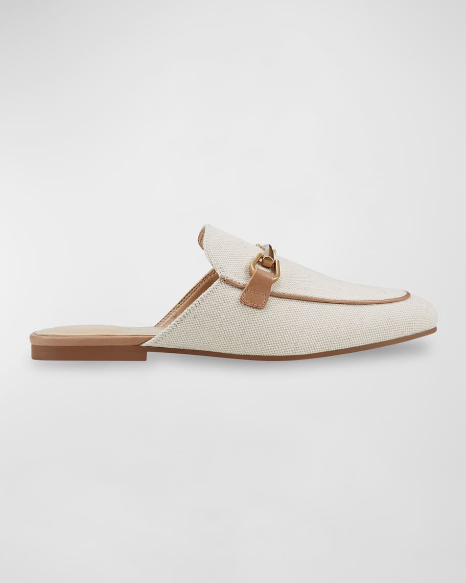 Butler Leather Bit Loafer Mules | Neiman Marcus