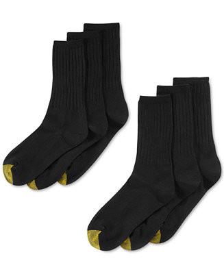 Women's 6-Pack Casual Ribbed Crew Socks | Macy's