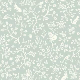 Fox & Hare Spray and Stick Wallpaper | The Home Depot
