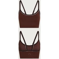 Freesoft Piper Sports Bra | Varley UK, Brown Stone / M | Varley UK