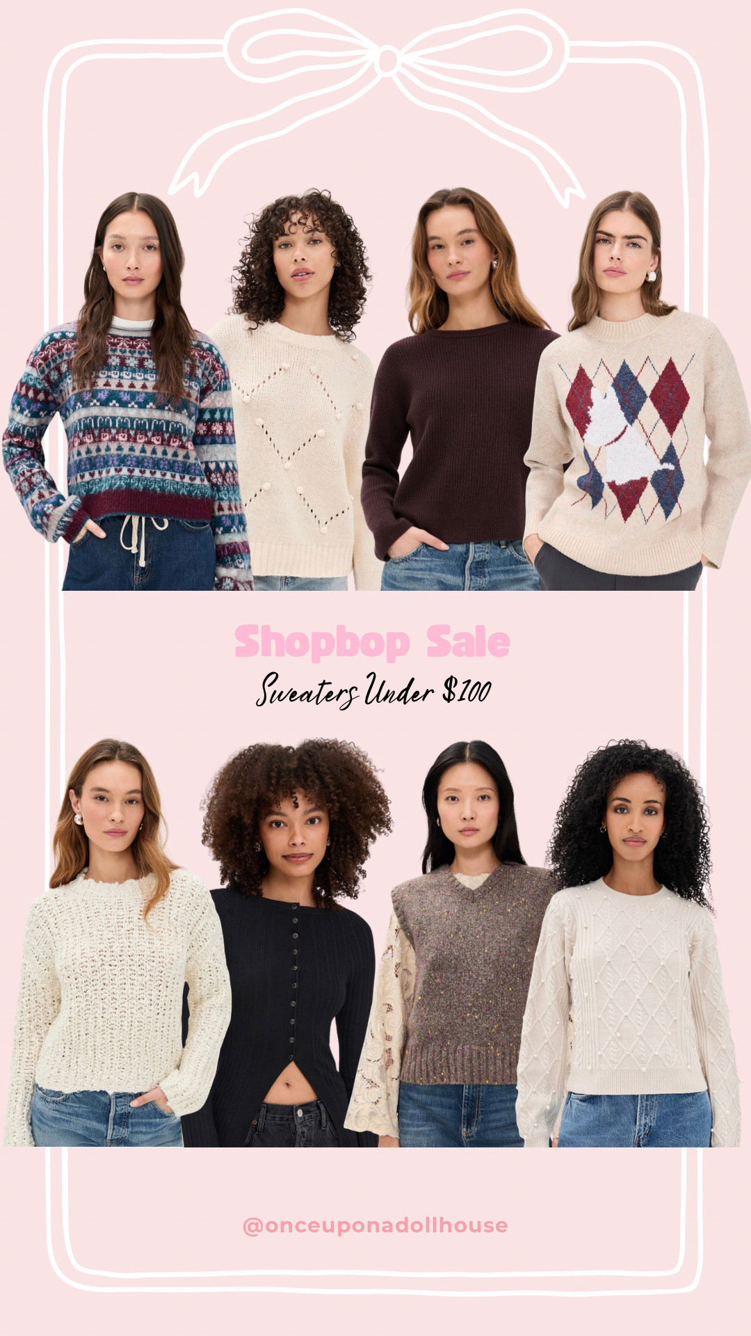 Shopbop Sale - Sweaters under $100! 

#LTKootd #LTKSaleAlert #LTKFindsUnder100