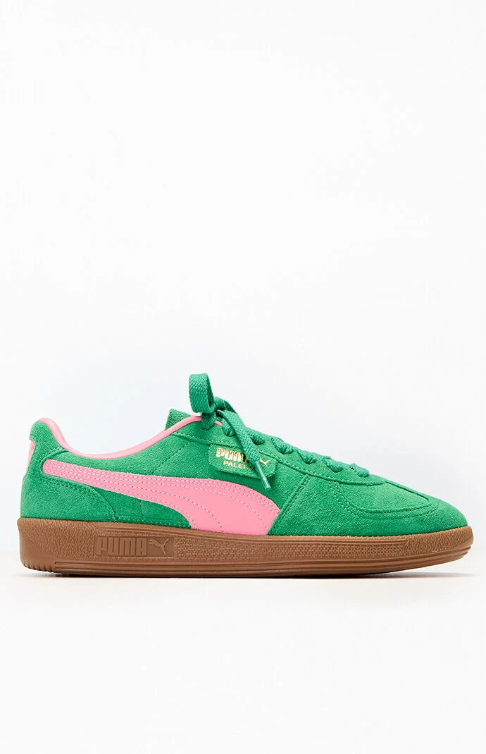 Puma Women's Green Palermo Sneakers - Size 7.5 | PacSun