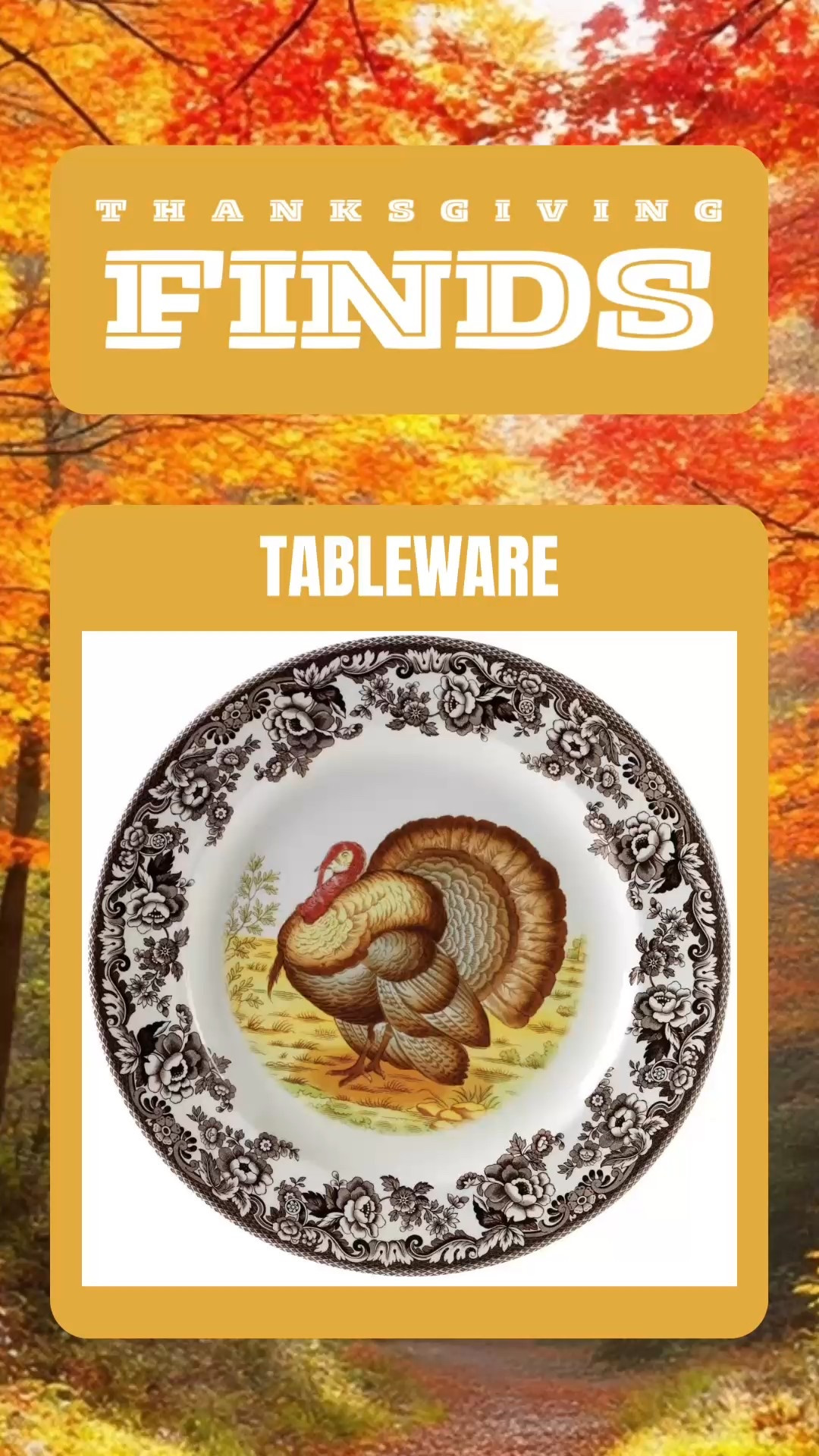 Thanksgiving Finds
Tableware

#LTKParties #LTKSeasonal #LTKHome