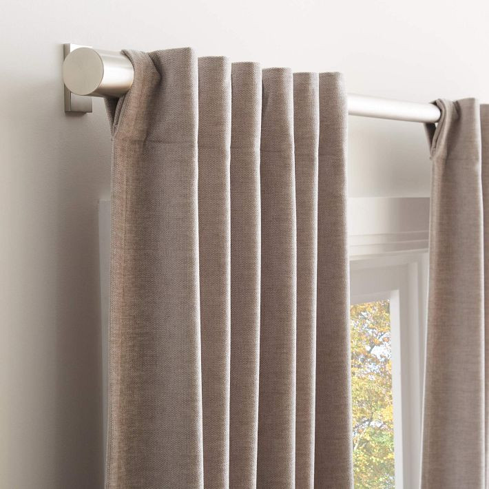 Worn Velvet Blackout Curtain | West Elm (US)