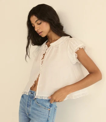 KARINA TOP -- SALT | DOEN