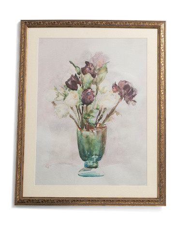 20x25 Vase Purple Flowers Wall Art | TJ Maxx