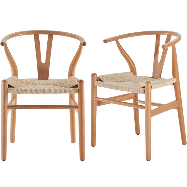 Soliel Solid Weave Wood Dining Chair | Wayfair North America