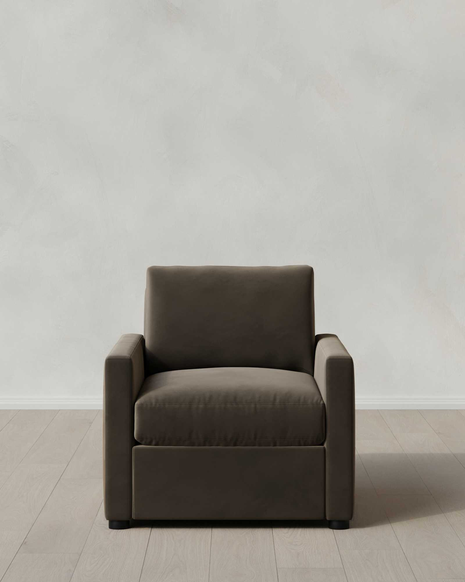 Brennan Accent Chair in Performance Velvet | Quince