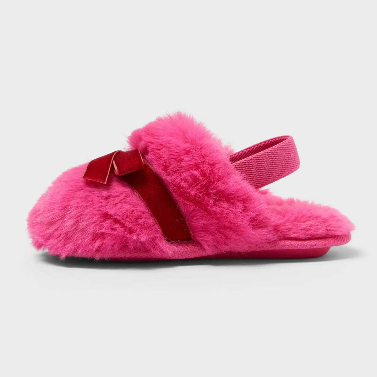Toddler Adler Plush Scuff Slipper - Cat & Jack™ | Target