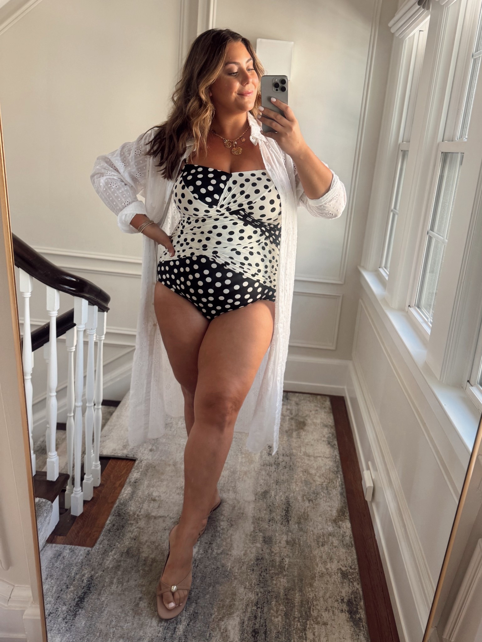 Back in stock! Wearing size 18 in swimsuit & 1X in coverup. Use CARALYNM at Cakes Body. 

#LTKPlusSize #LTKSwim #LTKStyleTip