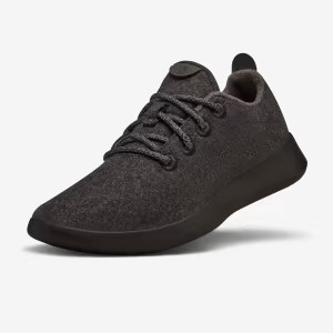 Men's Wool Runners - Natural Black (Black Sole) | Allbirds