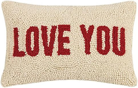 Peking Handicraft Love You Hook, 8x12 Throw Pillow | Amazon (US)