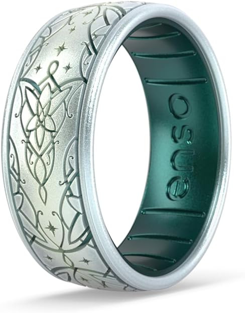 Enso Rings Lord of the Rings Collection - Comfortable DualTone Silicone Rings - Flexible Design | Amazon (US)