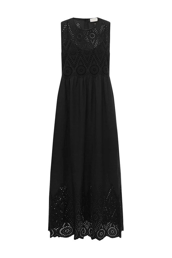 Click for more info about LOUISA SHIFT DRESS - BLACK