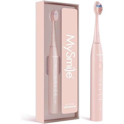 MySmile DY156 Electric Toothbrush for Adults, 3 Brush Heads, One Charge for 60 Days, Pink | Target