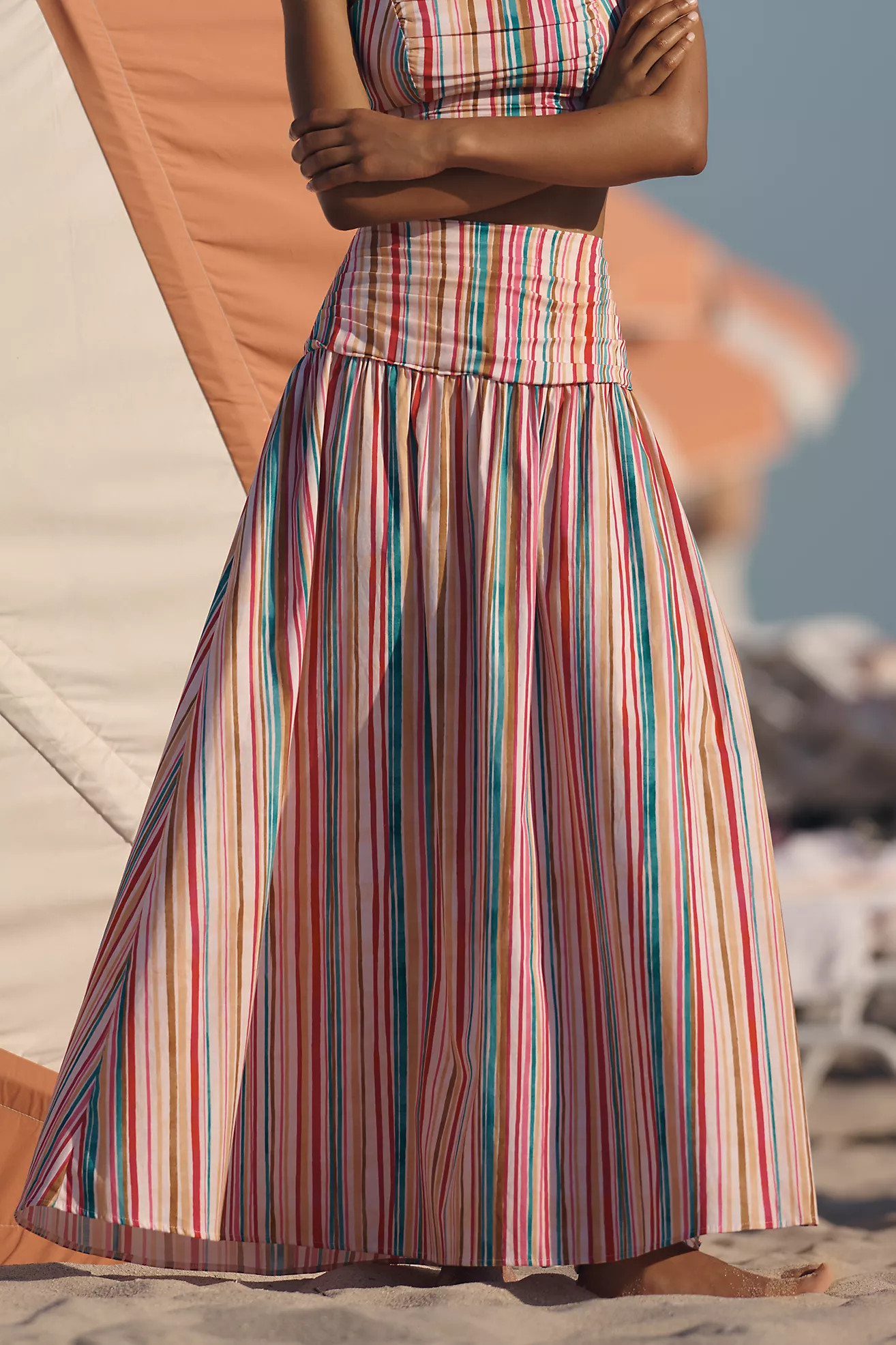 Peixoto Rowan Midi Skirt | Anthropologie (US)