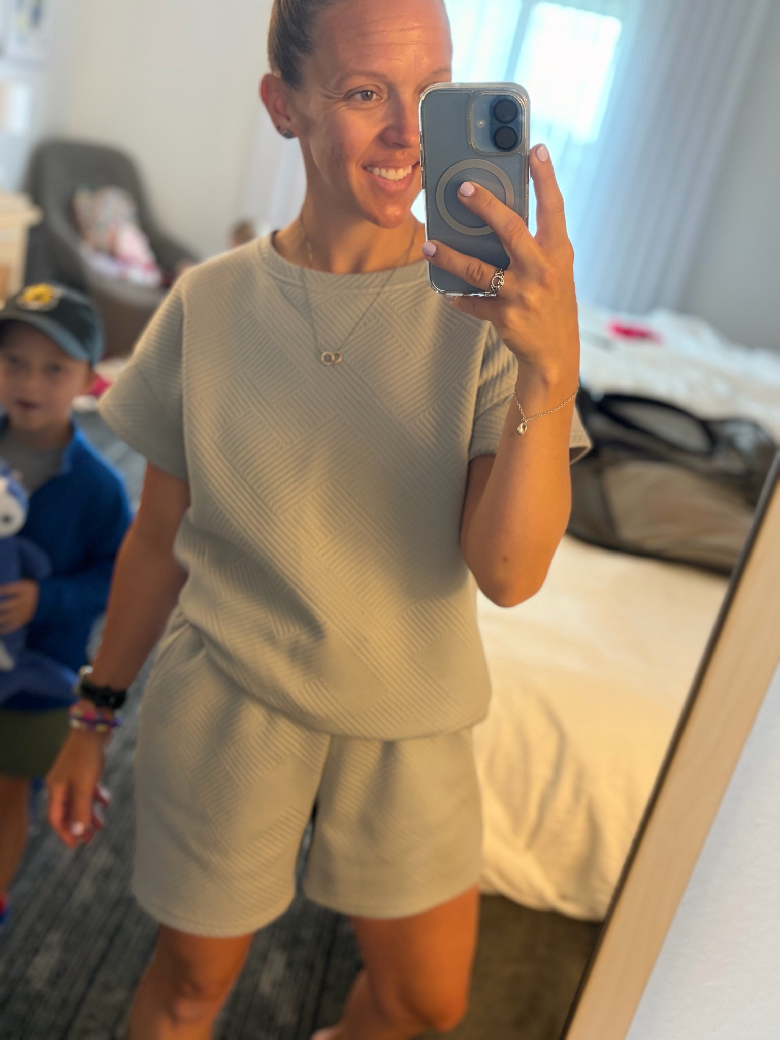 Travel outfit - Summer outfit - Short set - I wear this set all the time, it works for spring through fall.


#quiltedset #shortset #amazon #prime #autumn #summeroutfit #budgetfriendly #beewatch #designerdupe #LTKSaleAlert 
#LTKU #LTKSeasonal #LTKOver40
#LTKootd

#LTKTravel