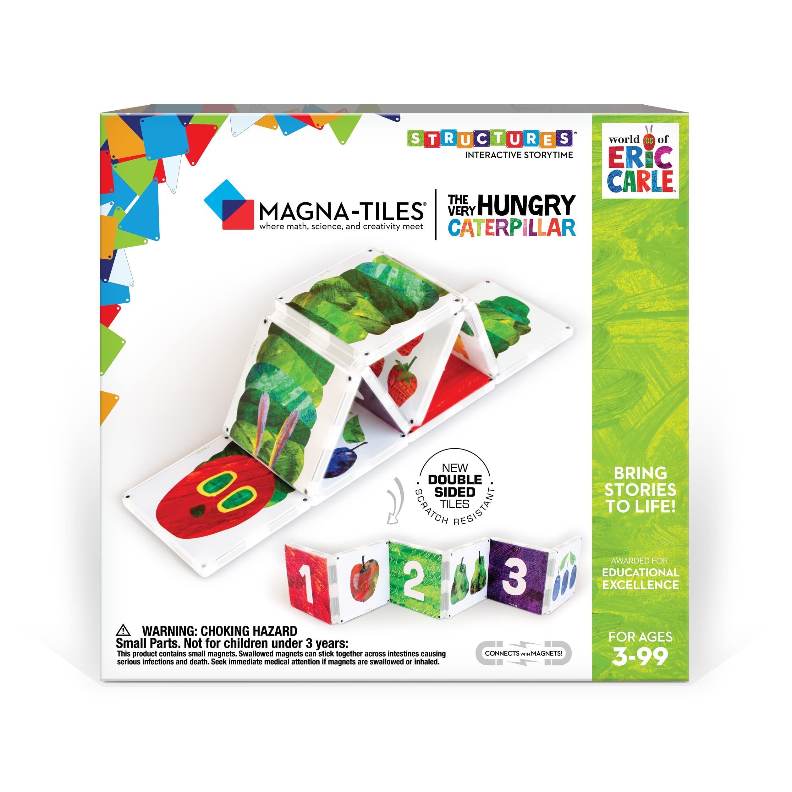 CreateOn Magna-Tiles The Very Hungry Caterpillar Toys, Magnetic Building Toys from The World of E... | Amazon (US)