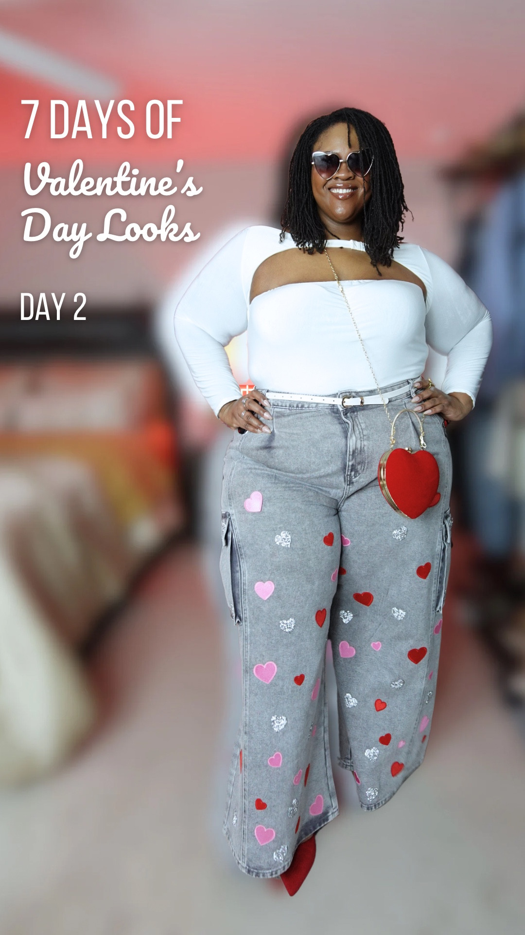 Patches of love—on my jeans and in my life 💕✨ How are you showing yourself love today?

🏷️ I'm wearing the jeans in a size 24. They are sold out in this gray color, but available in black and light wash blue. The white bodysuit is an oldie from Boohoo! I got it like 3 years ago 😬 I've linked to some alternatives. As for the pointed toe red block heels, they are from Journee! This was my first time giving them a try, and I will definitely be buying from them again. I got a size 12W, and it was the perfect fit.

#LTKPlusSize #LTKFindsUnder100 #LTKStyleTip