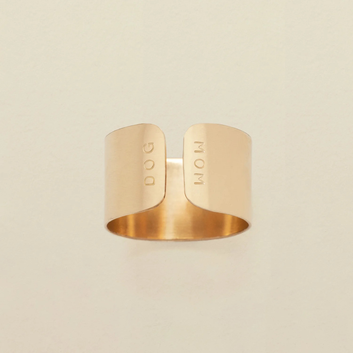Custom Luster Cigar Band Ring | Made by Mary (US)