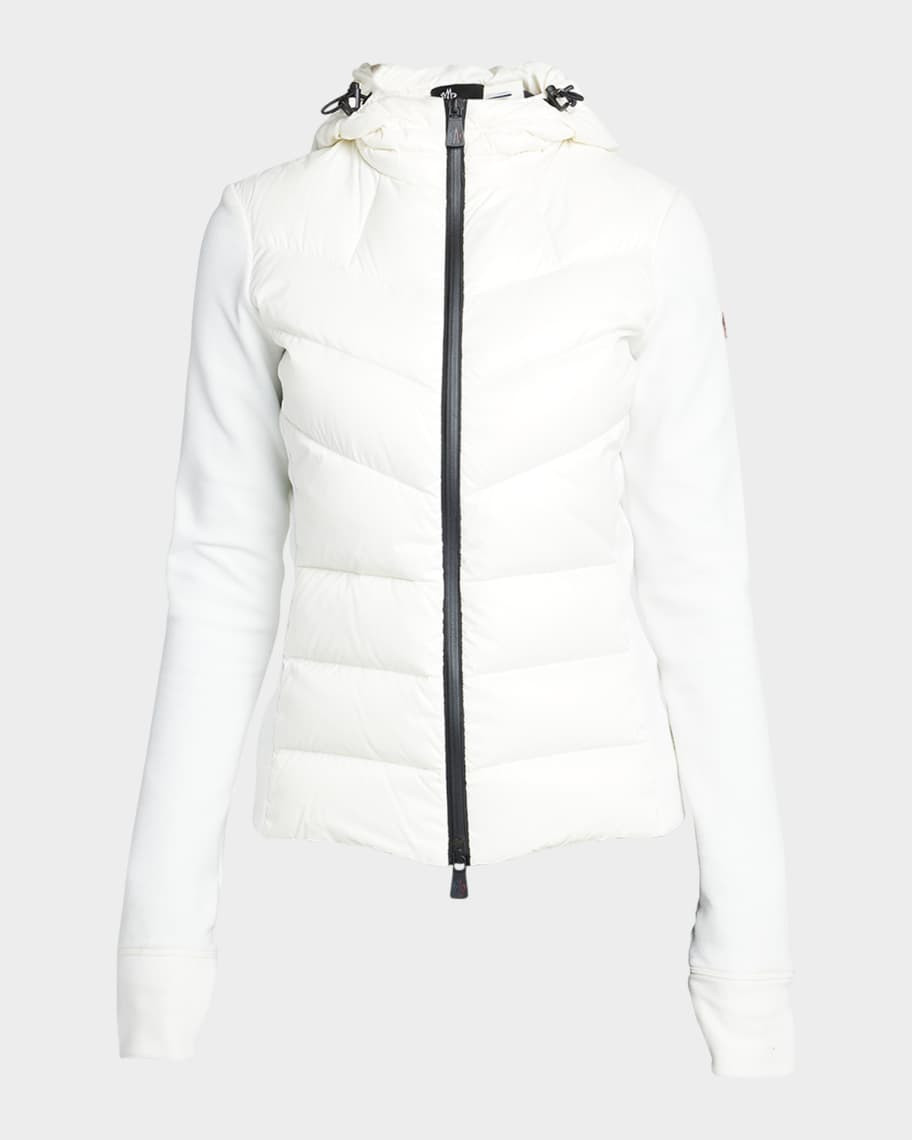 Moncler Grenoble Puffer Zip-Up Cardigan | Neiman Marcus