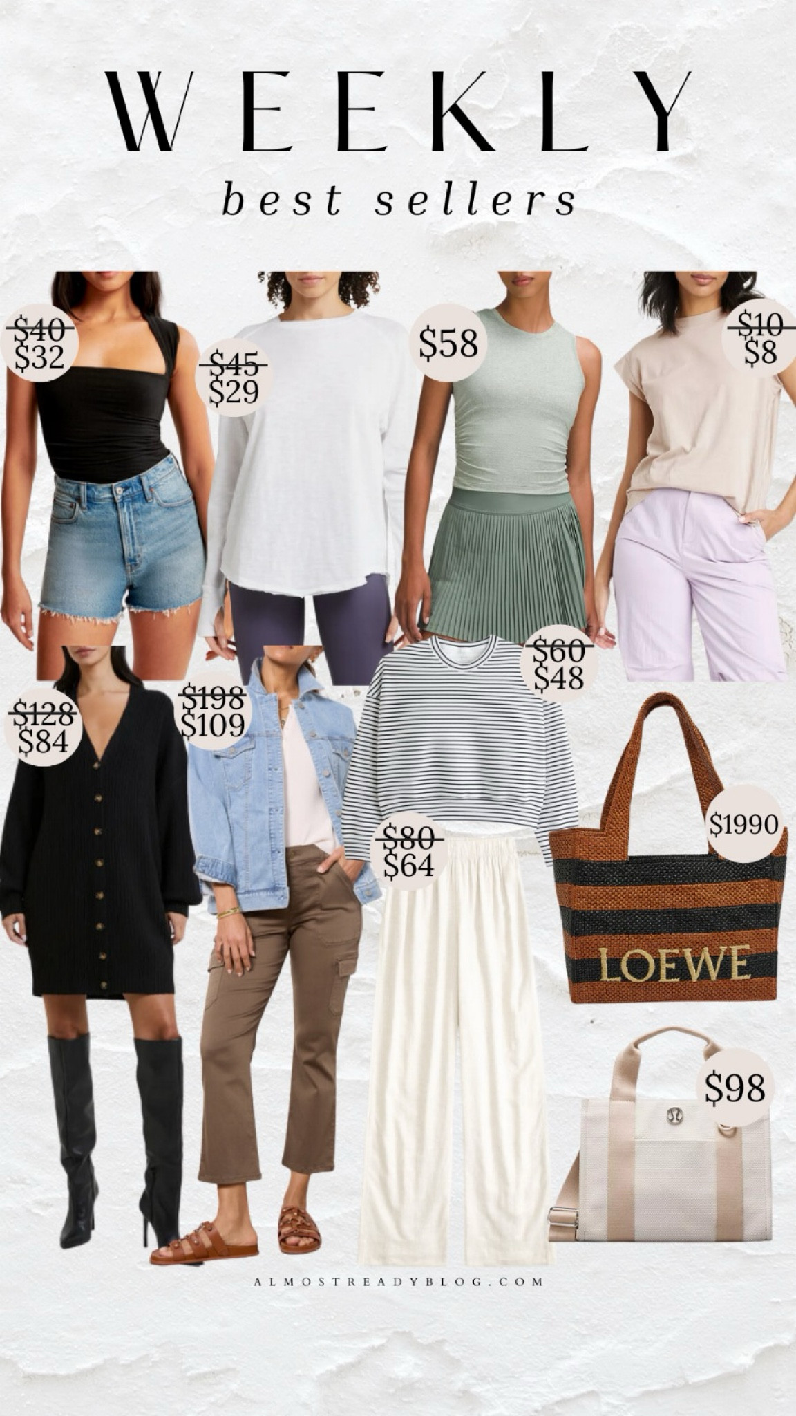Weekly best sellers, sweater dress, loewe bag, nsale, lululemon 

#LTKFindsUnder50 #LTKFindsUnder100