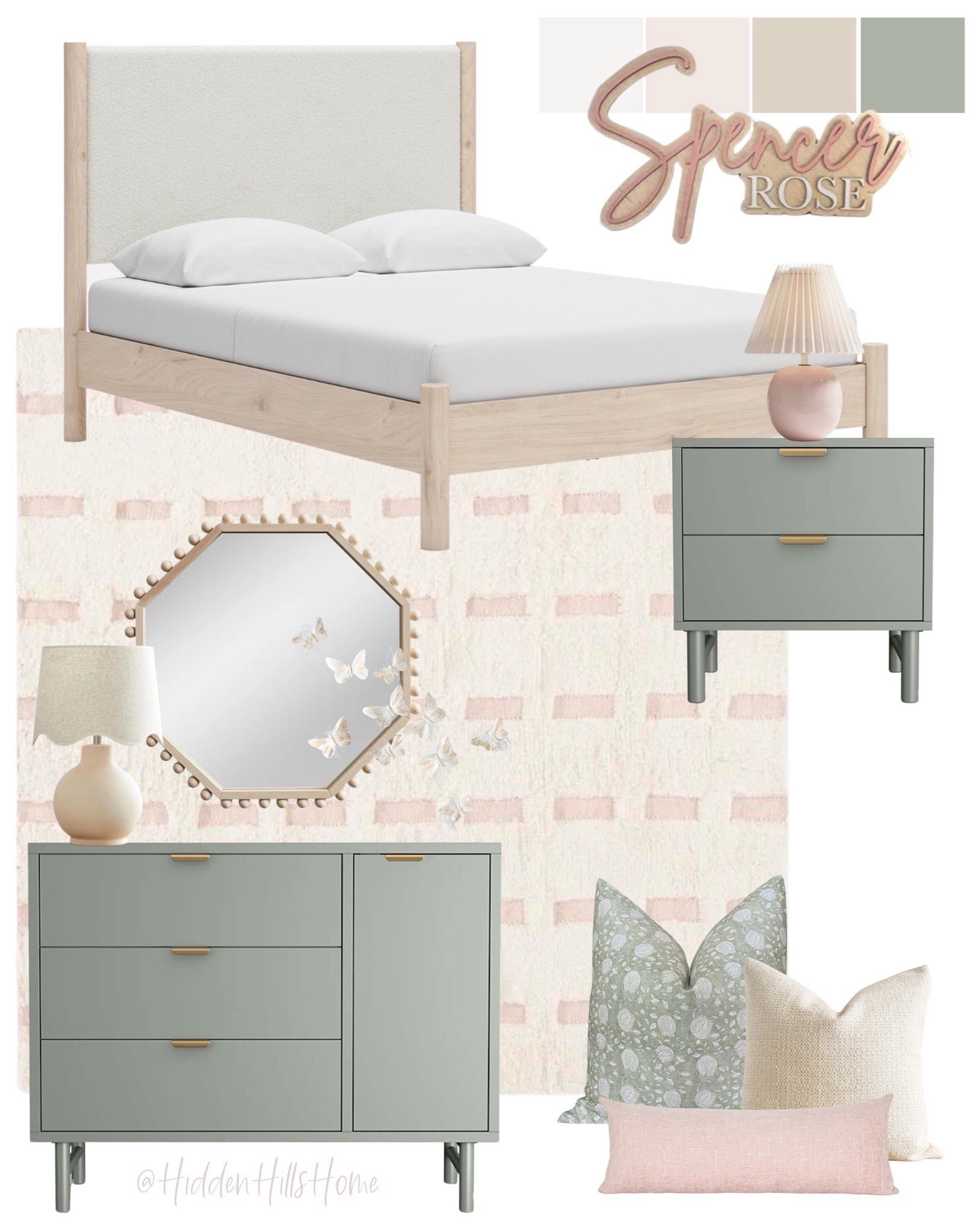 Girls bedroom decor, girls room decor ideas, girls bedroom mood board, young girls room inspiration, home decor #girlsbedroom

#LTKHome #LTKSaleAlert #LTKKids