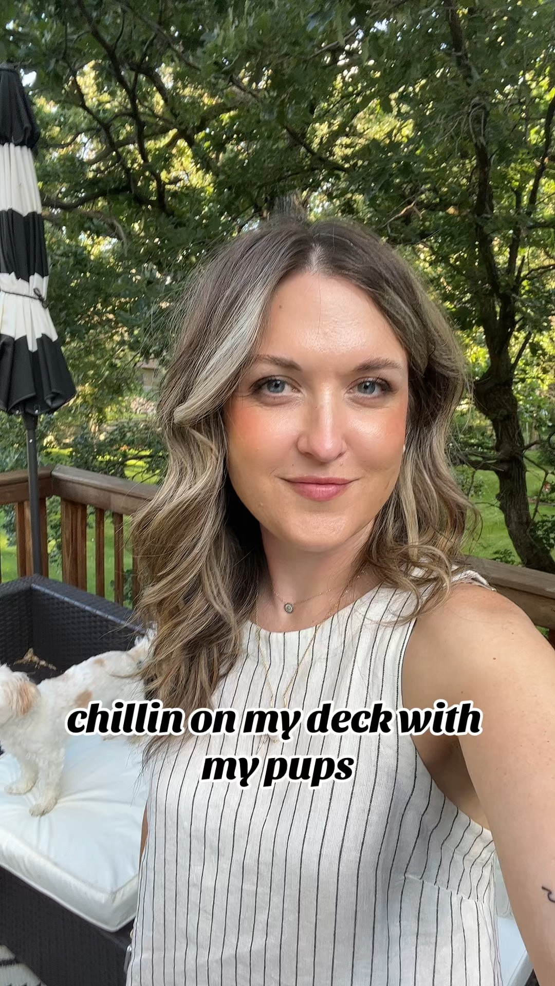 This linen dress from Target is perfect for work and summer; after a busy day I took out enough cushions for the pups and I to sit outside. With all the rain I barely sit in the deck! ￼#linendres #targetfind #styletips #fashioninyour30s #fashioninyour40s #minnesota #minnesotamom #stylecoach #personalshopper 

#LTKWorkwear #LTKStyleTip