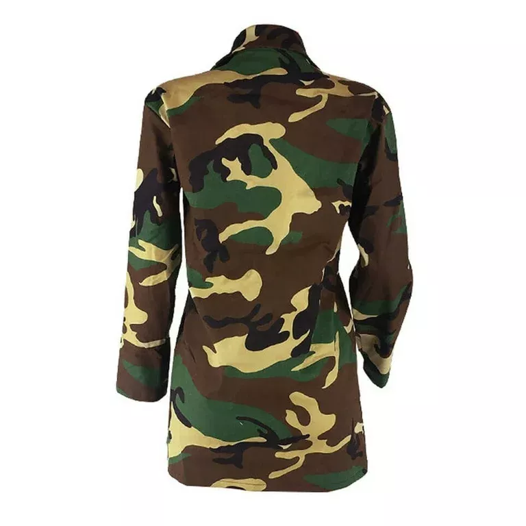 Ellos Women's Camo Utility Jacket Lightweight With Pockets, 60% OFF