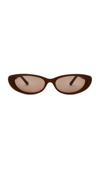 Luv Lou x Whitney Port The Sonny Sunglasses in Cognac. | Revolve Clothing (Global)