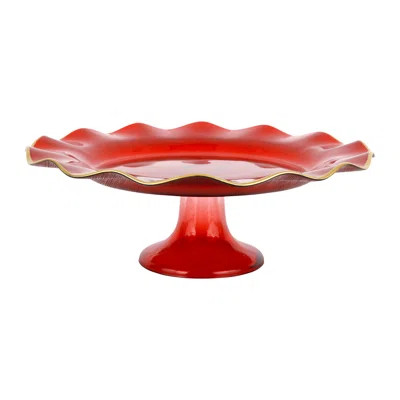 Holiday Glass Cake Stand | Wayfair North America