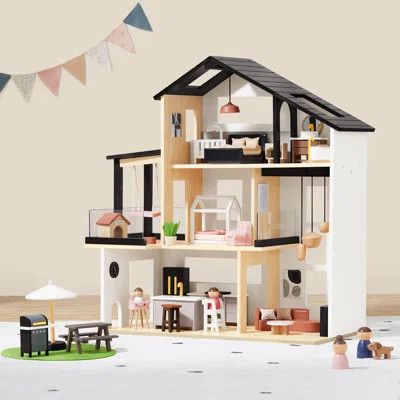 Tiny Land® Modern Family Dollhouse | Wayfair North America