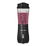 Amazon.com: Hamilton Beach Personal Blender for Shakes and Smoothies with 14 Oz Travel Cup and Li... | Amazon (US)