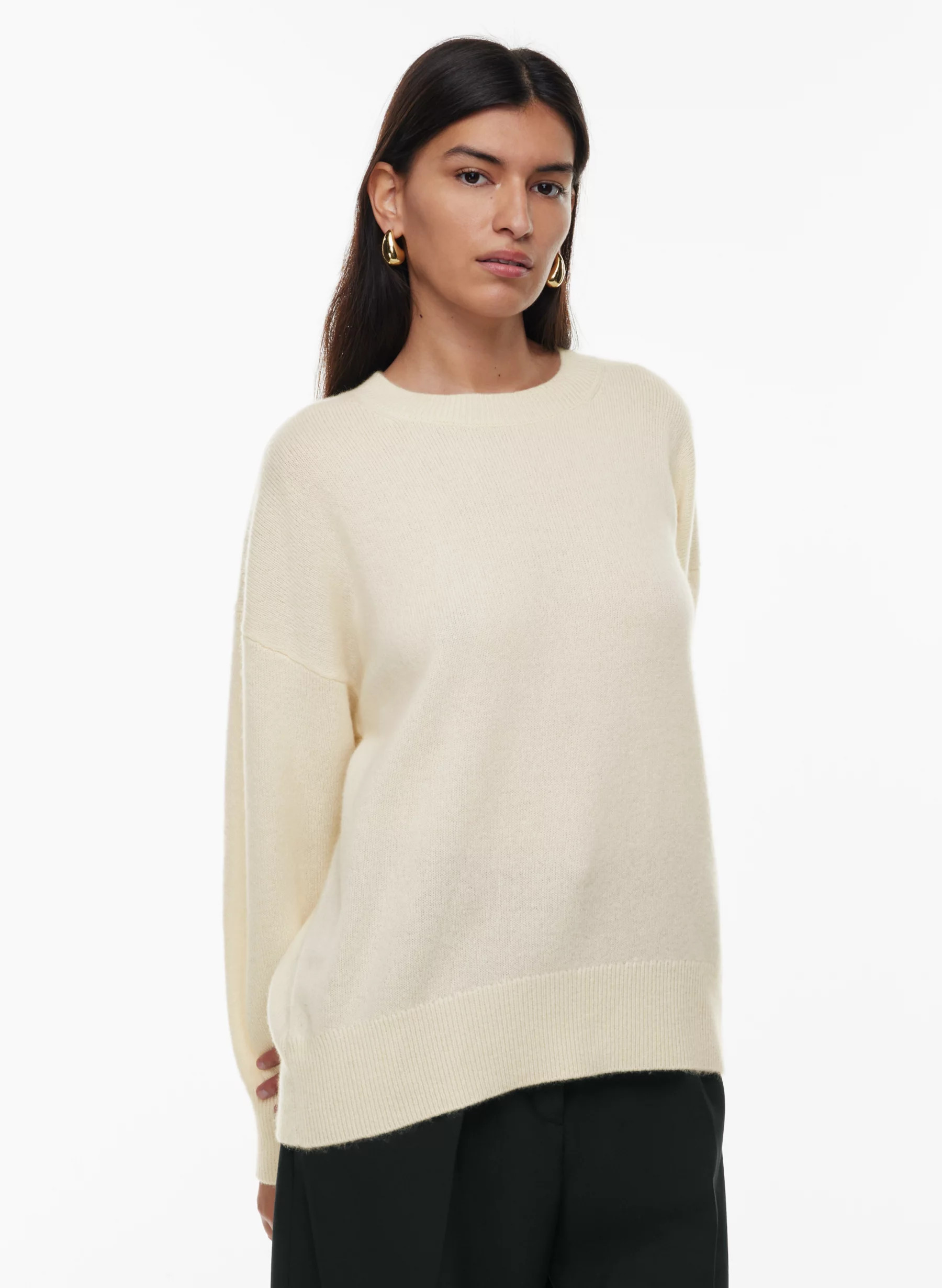 LUXE CASHMERE TOBA SWEATER | Aritzia