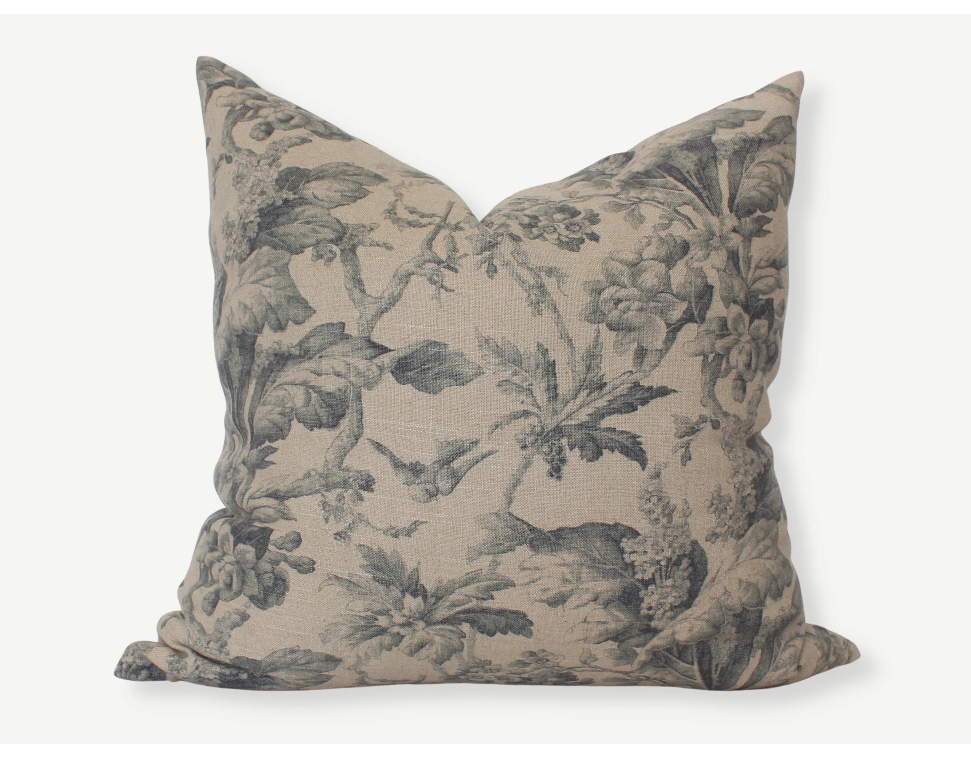 Floral Linen Pillow Cover | Wayfair North America