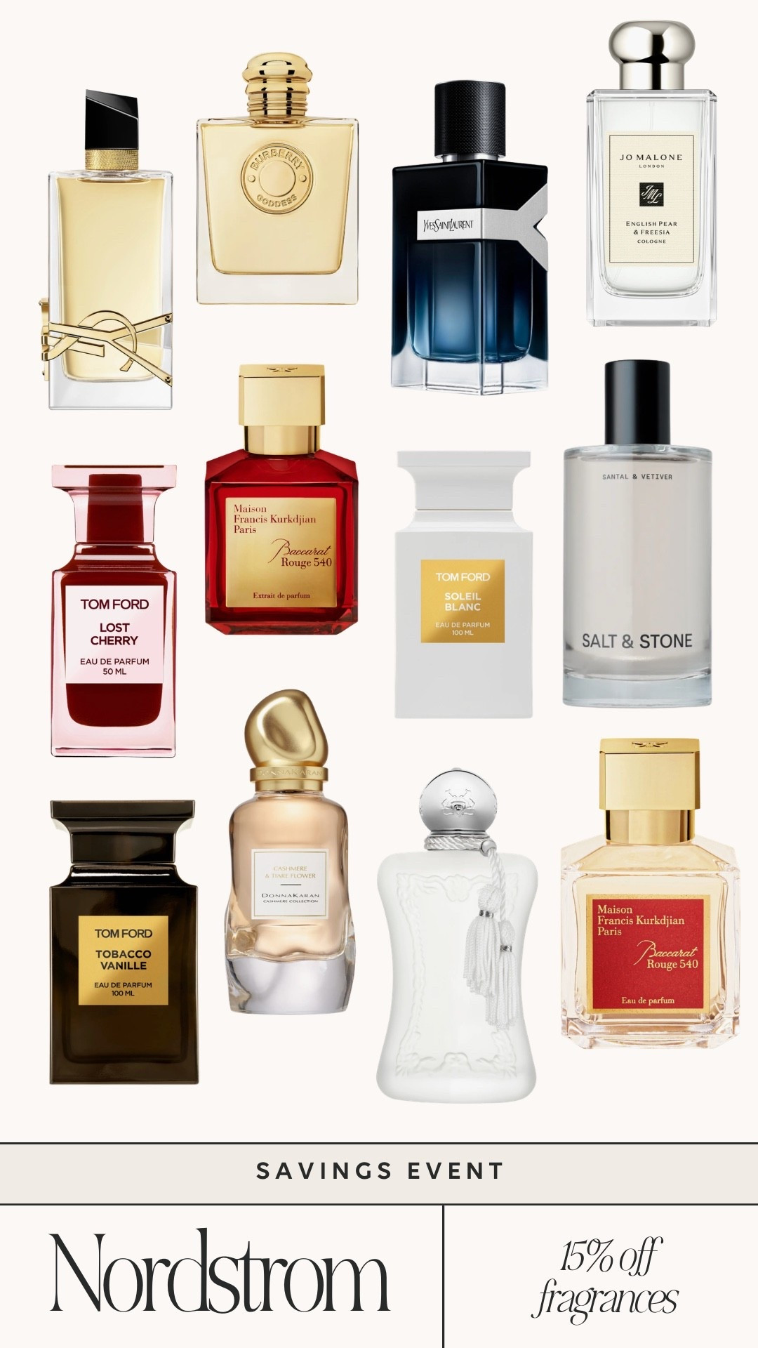 This beauty sale at Nordstrom is too good! 15% off my favorite perfumes right now. So many luxe options! 

#LTKSpringSale #LTKSaleAlert #LTKBeauty