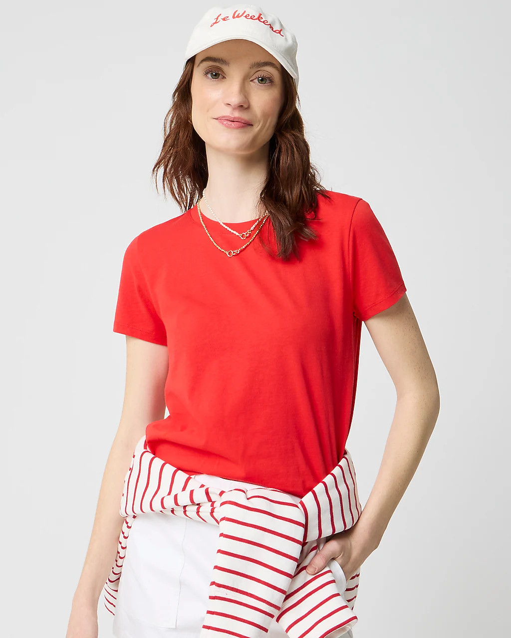 Jersey crewneck tee | J.Crew Factory